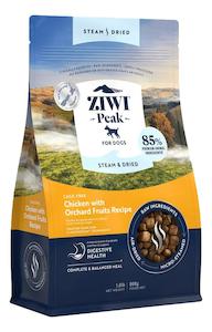 Ziwi Peak Steam & Dried Chicken with Orchard Fruits for Dogs