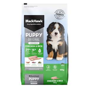 Black Hawk Large Breed Puppy Food - Chicken & Rice