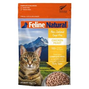 Feline Natural Grain-Free Freeze-Dried Cat Food - Chicken Feast (320g)