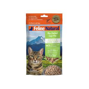 Feline Natural Grain-Free Freeze-Dried Cat Food - Chicken & Lamb