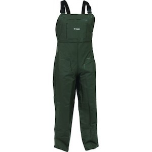 Footwear: 2V PVC Bib Overtrousers Olive