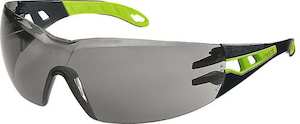 Uvex Pheos Smoke Safety Glasses 9192-304