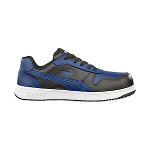 Footwear: Puma Frontcourt Low (Blue/Black) Safety Shoes