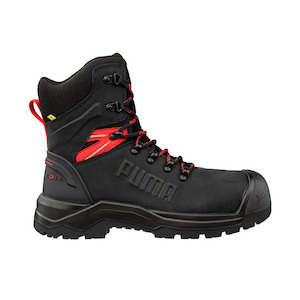 Footwear: Puma Iron HD 8" (Black) Safety Boots