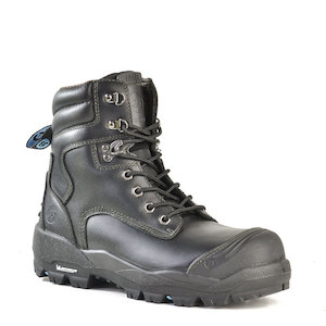 Footwear: Bata Longreach Ultra Black Safety Boots