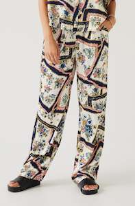 Coast Pant | Scarf Print