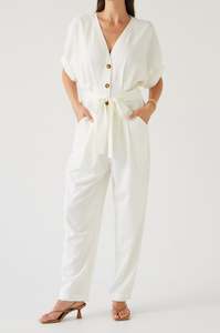 Ace Jumpsuit | Porcelain