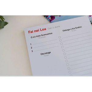 Fai nei Loa | Samoan To-Do List