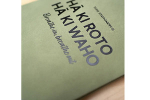 Premium Notebook: Hā ki roto | Mindfulness