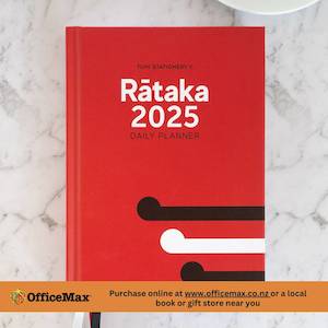 2025 Rātaka: Daily Planner- Standard A5