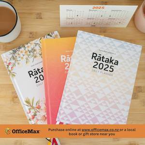 2025 Rātaka: Daily Planner- Standard B5