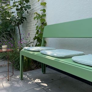 Outdoor Cushions: Cushions for Bended Bench