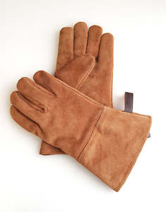 Leather Heat-Resistant Gloves