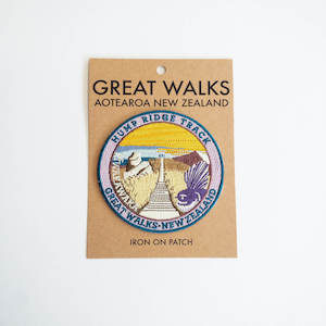 Screen printing: Hump Ridge Great Walk Patch