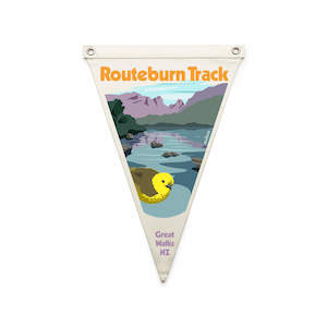 Routeburn Track Great Walk Flag