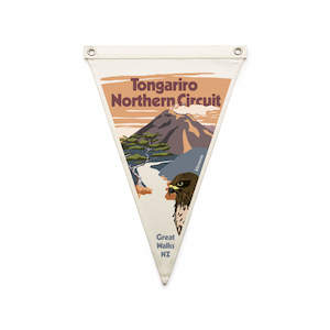 Tongariro Northern Circuit Great Walk Flag