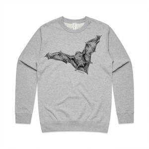 Screen printing: Bat/Pekapeka Sweatshirt