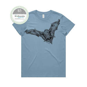 Screen printing: Bat/Pekapeka T-shirt