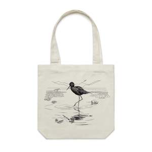 Black stilt/Kakī Tote Bag