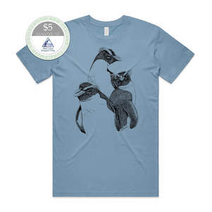 Fiordland crested penguin/tawaki T-shirt