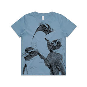 Fiordland crested penguin/tawaki Kids' t-shirt