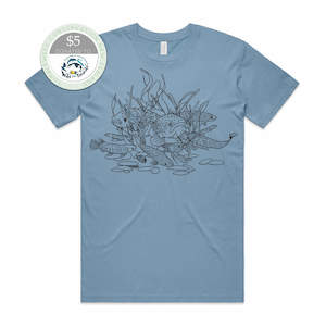 Screen printing: Freshwater T-shirt