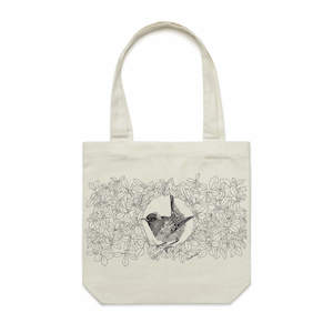 Hihi/Stitchbird Tote Bag