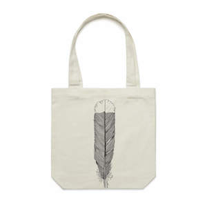 Huia Feather Tote Bag