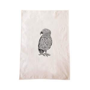 Screen printing: Kea Tea Towel