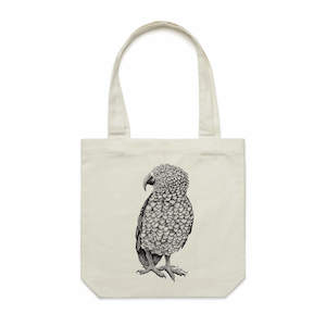 Screen printing: Kea Tote Bag