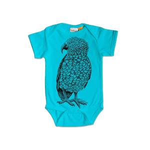 Screen printing: Kea Organic Cotton Baby Onesie