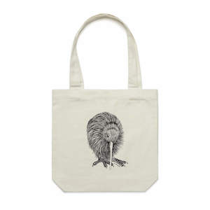 Screen printing: Kiwi Tote Bag