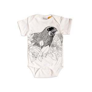 Kōkako Organic Cotton Baby Onesie