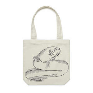 Longfin Eel/Tuna Tote Bag