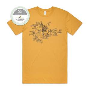 Screen printing: Mohua/Yellowhead T-shirt