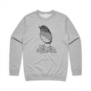 North Island Robin/toutouwai Sweatshirt