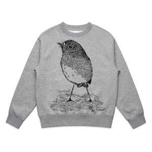 North Island Robin/toutouwai Kids' Sweatshirt