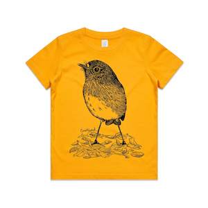 North Island Robin/toutouwai Kids’ T-shirt