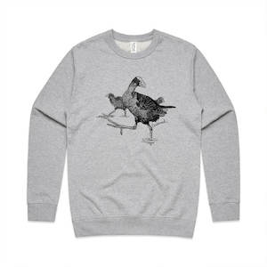 Screen printing: Pukeko Sweatshirt