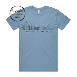 South Island Cross Section T-shirt