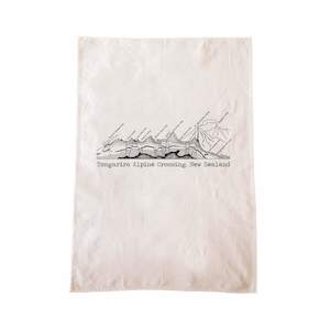 Tongariro Crossing Tea Towel