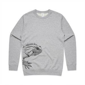 Screen printing: Tuatara Sweatshirt