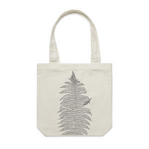 Silver fern/ponga Tote Bag