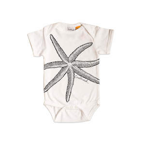 Starfish Organic Cotton Baby Onesie