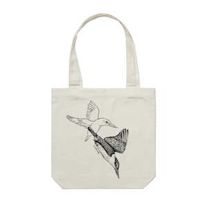 Kōtare/kingfisher Tote Bag