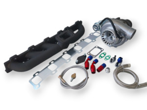 TD42 Turbo Upgrade Combo - GT30 fast spool - manifold and feed line kit