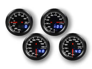 GAUGE SET COMBO DEAL - Boost Pressure , Oil Pressure, Oil Temp, Water Temp