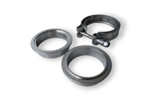 2.5" Inch V-band set - Male/Female flange