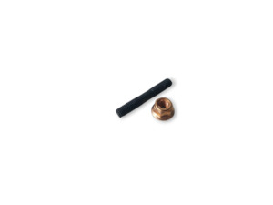 M8x1.25 Stud 50mm long with Nut