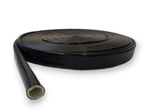 Black Heat Sleeve 1 inch ( 25.4mm) I.D. - 250mm length - TBR Performance